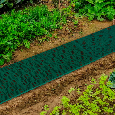IDMarket Caillebotis extérieur en plastique vert IDMarket Caillebotis extérieur en plastique vert