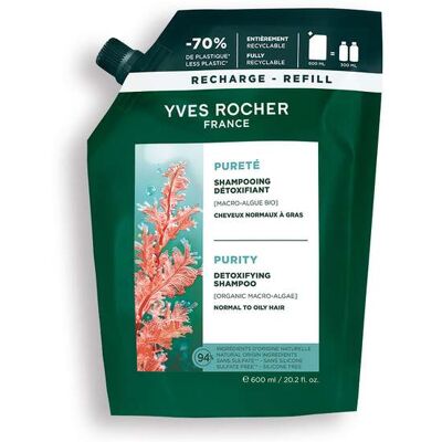 Yves Rocher Eco-Recharge Shampooing Détoxifiant Yves Rocher Eco-Recharge Shampooing Détoxifiant