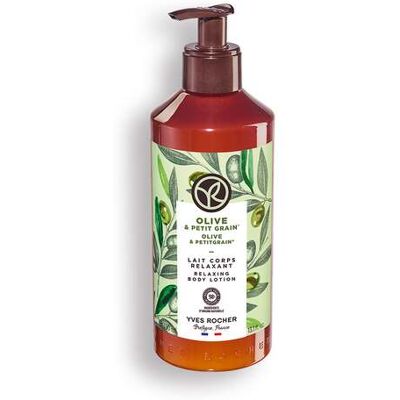 Yves Rocher Lait pour le corps Relaxant Olive & Petitgrain - Lait corporel Yves Rocher Lait pour le corps Relaxant Olive & Petitgrain - Lait corporel