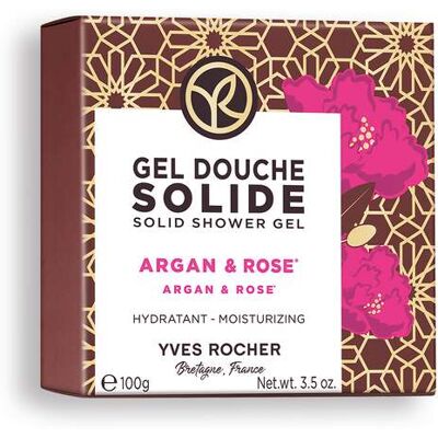 Yves Rocher Gel Douche Solide Hydratant Argan & Rose Yves Rocher Gel Douche Solide Hydratant Argan & Rose