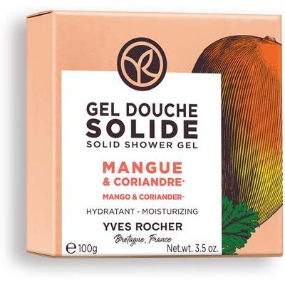 Yves Rocher Gel Douche Solide Hydratant Mangue & Coriandre Yves Rocher Gel Douche Solide Hydratant Mangue & Coriandre