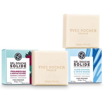 Yves Rocher Duo de Gels Douche Solides Hydratants Énergisants Yves Rocher Duo de Gels Douche Solides Hydratants Énergisants