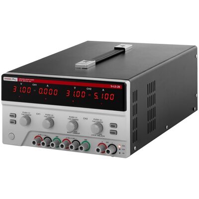 Stamos Soldering Alimentation de laboratoire double - 2x 0-30 V, 0-5 A CC, 550 W S-LS-28 Stamos Soldering Alimentation de laboratoire double - 2x 0-30 V, 0-5 A CC, 550 W S-LS-28