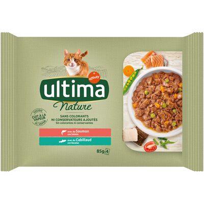 Ultima Cat Nature Nourriture Humide - Soutien Muscles & Variété Ultima Cat Nature Nourriture Humide - Soutien Muscles & Variété