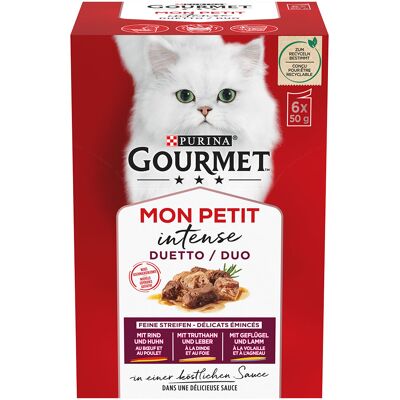 Alimentation humide Gourmet Mon Petit - Pack varié avec poisson et viande Alimentation humide Gourmet Mon Petit - Pack varié avec poisson et viande