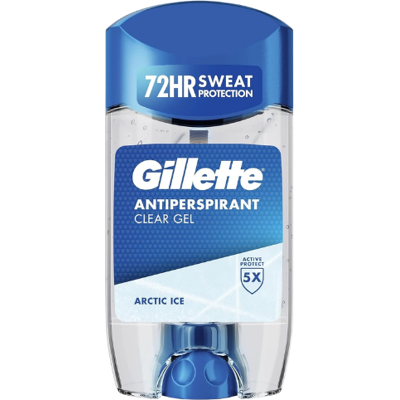 Gillette Arctic Ice Anti-Transpirant & Deodorant Transparante Gel - 70 ml Gillette Arctic Ice Anti-Transpirant & Deodorant Transparante Gel - 70 ml