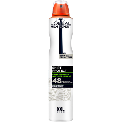 L'Oreal L'Oréal Men Expert Shirt Protect 48H Anti-Transpirant Deodorantspray - 300 ml L'Oreal L'Oréal Men Expert Shirt Protect 48H Anti-Transpirant Deodorantspray - 300 ml