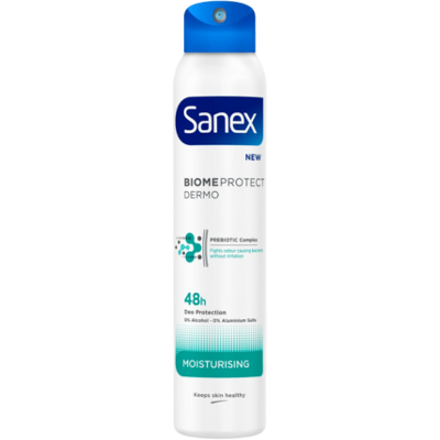 Sanex Biome Protect Spray Deodorant 48h – 200ml Sanex Biome Protect Spray Deodorant 48h – 200ml