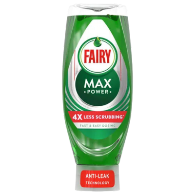 Fairy Vloeibaar Max Power Vaatwasmiddel - 640 ml Fairy Vloeibaar Max Power Vaatwasmiddel - 640 ml