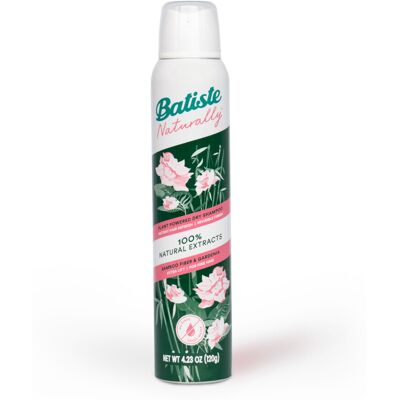 6x Batiste Naturally Droogshampoo Bamboo Fibre & Gardenia 200 ml 6x Batiste Naturally Droogshampoo Bamboo Fibre & Gardenia 200 ml