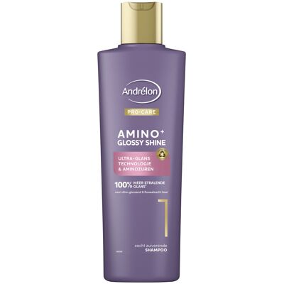 2+2 gratis: Andrélon Pro-Care Shampoo Amino+ Glossy Shine 250 ml 2+2 gratis: Andrélon Pro-Care Shampoo Amino+ Glossy Shine 250 ml