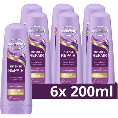 6x Andrélon Conditioner Intense Repair 200 ml 6x Andrélon Conditioner Intense Repair 200 ml