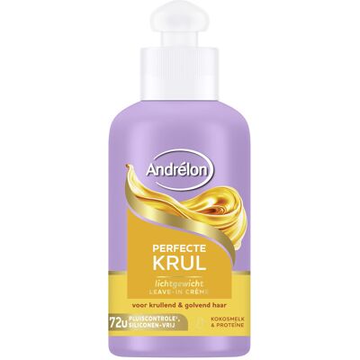 2+3 gratis: Andrélon Leave-In Creme Perfecte Krul 200 ml 2+3 gratis: Andrélon Leave-In Creme Perfecte Krul 200 ml