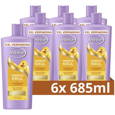 6x Andrélon Shampoo Perfecte Krul 685 ml 6x Andrélon Shampoo Perfecte Krul 685 ml