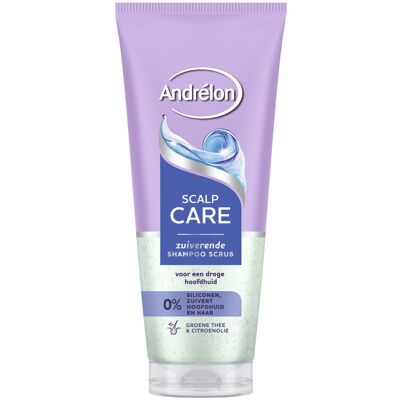 2+3 gratis: Andrélon Shampoo Scrub Anti Roos 200 ml 2+3 gratis: Andrélon Shampoo Scrub Anti Roos 200 ml