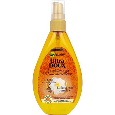 1+1 gratis: Garnier Ultra Doux Hair Oil The Marvelous 150 ml 1+1 gratis: Garnier Ultra Doux Hair Oil The Marvelous 150 ml