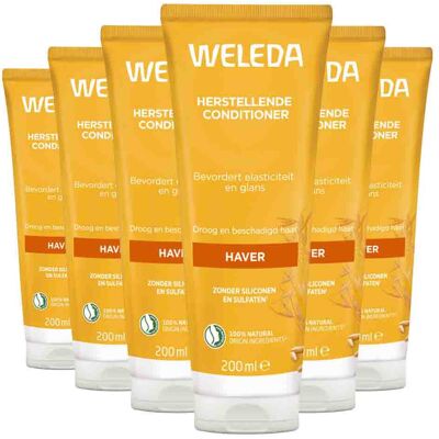 6x WELEDA Haver Herstellende Conditioner 200 ml 6x WELEDA Haver Herstellende Conditioner 200 ml