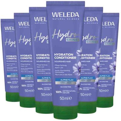 6x WELEDA Hydro Shine Conditioner 150 ml 6x WELEDA Hydro Shine Conditioner 150 ml