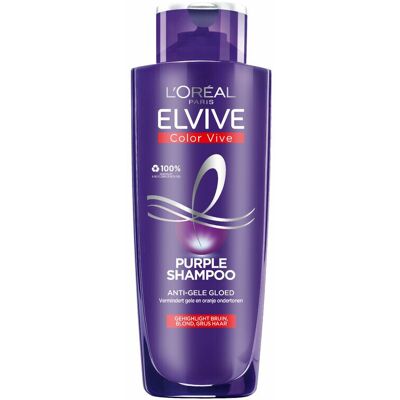 3x L'Oréal Elvive Color Vive Purple Shampoo 200 ml 3x L'Oréal Elvive Color Vive Purple Shampoo 200 ml