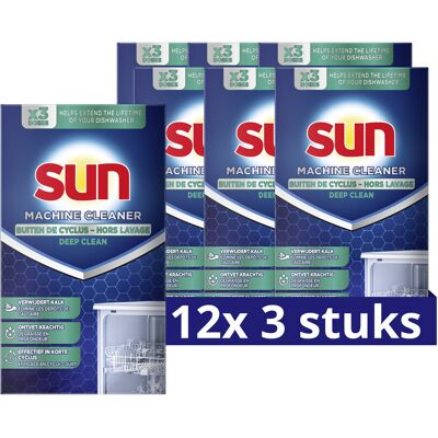 12x Sun Machinereiniger Out-Wash 3 stuks 12x Sun Machinereiniger Out-Wash 3 stuks