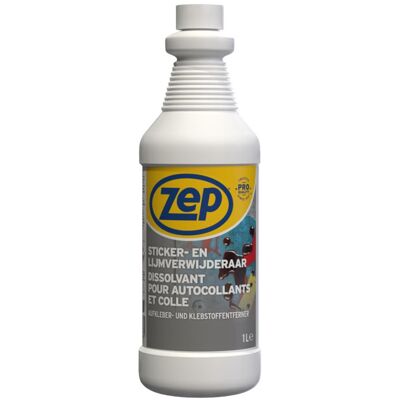2e halve prijs: Zep Lijm- en Stickerverwijderaar 1 liter 2e halve prijs: Zep Lijm- en Stickerverwijderaar 1 liter