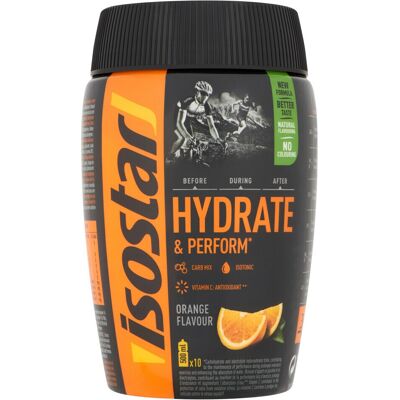 Isostar Hydrate & Perform Orange 400 gr Isostar Hydrate & Perform Orange 400 gr