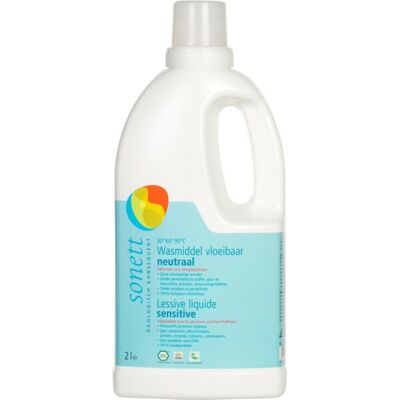 Sonett Wasmiddel Vloeibaar Neutraal 2 liter Sonett Wasmiddel Vloeibaar Neutraal 2 liter
