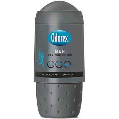 3x Odorex Deoroller For Men Dry Protection 50 ml 3x Odorex Deoroller For Men Dry Protection 50 ml