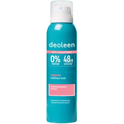 Deoleen Deodorant Spray Regular Anti-Transpirant 150 ml Deoleen Deodorant Spray Regular Anti-Transpirant 150 ml