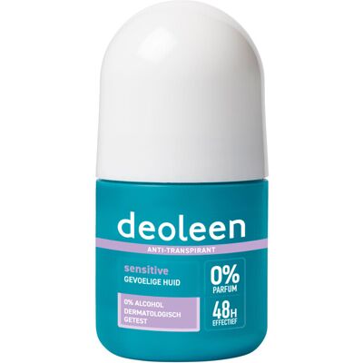 Deoleen Deodorant Roller Sensitive Anti-Transpirant 50 ml Deoleen Deodorant Roller Sensitive Anti-Transpirant 50 ml