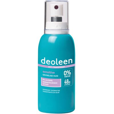 Deoleen Deodorant Verstuiver Sensitive Anti-Transpirant 75 ml Deoleen Deodorant Verstuiver Sensitive Anti-Transpirant 75 ml