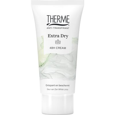 1+1 gratis: Therme Anti-Transpirant Extra Dry 48H Cream 60 ml 1+1 gratis: Therme Anti-Transpirant Extra Dry 48H Cream 60 ml