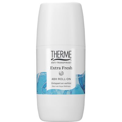 1+1 gratis: Therme Anti-Transpirant Extra Fresh 48H Roll-On 60 ml 1+1 gratis: Therme Anti-Transpirant Extra Fresh 48H Roll-On 60 ml