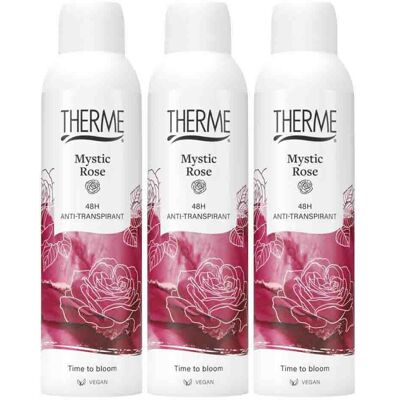 3x Therme Mystic Rose Anti-Transpirant 150 ml 3x Therme Mystic Rose Anti-Transpirant 150 ml