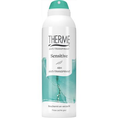 1+1 gratis: Therme Anti-Transpirant Sensitive 48H Spray 125 ml 1+1 gratis: Therme Anti-Transpirant Sensitive 48H Spray 125 ml