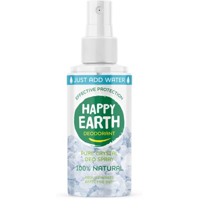 1+1 gratis: Happy Earth 100% Natuurlijke Deodorant Spray Just Add Water 100 ml 1+1 gratis: Happy Earth 100% Natuurlijke Deodorant Spray Just Add Water 100 ml