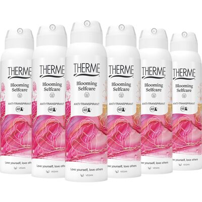 6x Therme Blooming Selfcare Anti-Transpirant 150 ml 6x Therme Blooming Selfcare Anti-Transpirant 150 ml