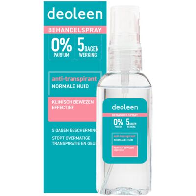 3x Deoleen Behandelspray Anti-transpirant 30 ml 3x Deoleen Behandelspray Anti-transpirant 30 ml