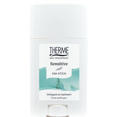 1+1 gratis: Therme Anti-Transpirant Sensitive 24H Stick 50 gr 1+1 gratis: Therme Anti-Transpirant Sensitive 24H Stick 50 gr