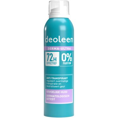 6x Deoleen Deodorant Spray Derma Ultra Anti-Transpirant 150 ml 6x Deoleen Deodorant Spray Derma Ultra Anti-Transpirant 150 ml