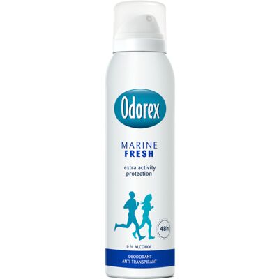 3x Odorex Deodorant Spray Marine Fresh 150 ml 3x Odorex Deodorant Spray Marine Fresh 150 ml