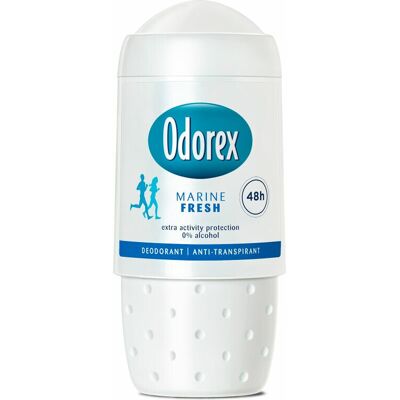 3x Odorex Deodorant Roller Marine Fresh 50 ml 3x Odorex Deodorant Roller Marine Fresh 50 ml