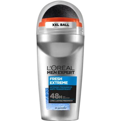 3x L'Oréal Men Expert Deodorant Roller Fresh Extreme 50 ml 3x L'Oréal Men Expert Deodorant Roller Fresh Extreme 50 ml