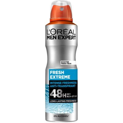 1+1 gratis: L'Oréal Men Expert Deodorant Spray Fresh Extreme 150 ml 1+1 gratis: L'Oréal Men Expert Deodorant Spray Fresh Extreme 150 ml