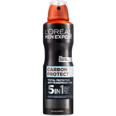 1+1 gratis: L'Oréal Men Expert 5in1 Deodorant Spray Carbon Protect 150 ml 1+1 gratis: L'Oréal Men Expert 5in1 Deodorant Spray Carbon Protect 150 ml
