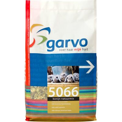 Garvo Konijnenvoer Natuurmix 3 kg Garvo Konijnenvoer Natuurmix 3 kg