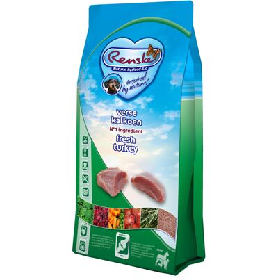 Renske Super Premium Graanvrij Adult Hondenvoer Kalkoen 6,5 kg Renske Super Premium Graanvrij Adult Hondenvoer Kalkoen 6,5 kg