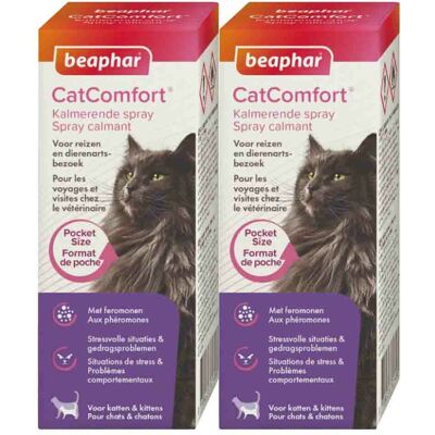 2x Beaphar CatComfort Spray 60 ml 2x Beaphar CatComfort Spray 60 ml