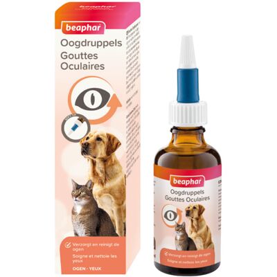 3x Beaphar Oogdruppels 50 ml 3x Beaphar Oogdruppels 50 ml