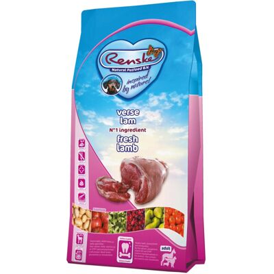 2x Renske Super Premium Graanvrij Adult Hondenvoer Lam 12 kg 2x Renske Super Premium Graanvrij Adult Hondenvoer Lam 12 kg